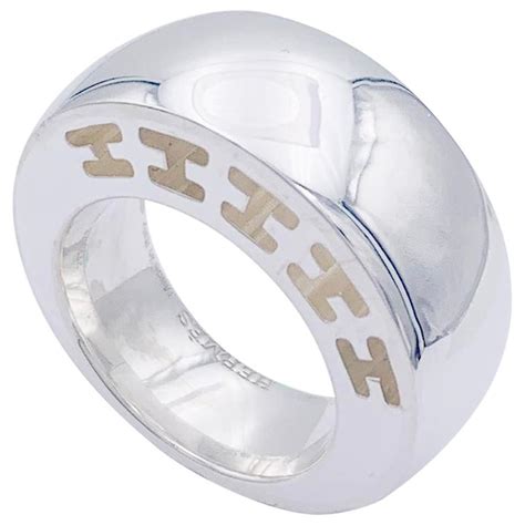 bague hermes clarté|hermes bagues en argent.